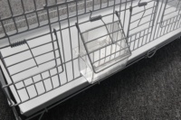 Cage pour chien de haute qualité, cage à oiseaux, cage de reproduction avec séparateur, villa pour oiseaux pliable et amovible, installation facile avec châssis