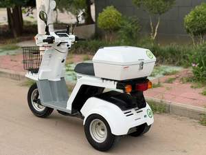 Scooter de Tres Ruedas Honda1 Gyro-X Usado, 50cc, Triciclo Inclinable, Caja de Almacenamiento Grande, Motocicleta de Reparto Comercial - Product Image 4