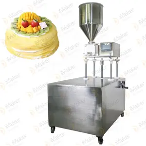 Máquinas de decoração de bolo máquina de gelo automática do preço de fábrica para uso da loja
