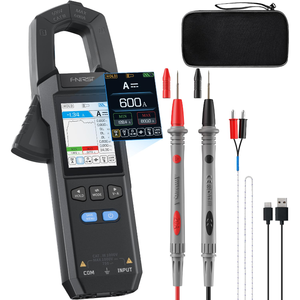 DMC-100, Herramienta Amperimétrica NCV de 600A con 10000 Lecturas, Recargable por USB, Corriente Alterna, DMC-100, DMC-10 - Product Image 1