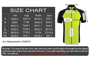 Hi VIS an toàn polo Áo sơ mi khả năng hiển thị cao phản quang Áo sơ mi xây dựng làm việc Ngắn Tay Áo sơ mi cho nam giới - Product Image 5