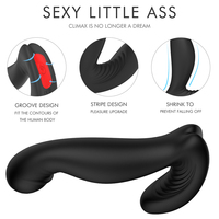S-HANDE 9 Vibrations 360 Degrees Rotation Head Anal Sex Toys Prostate Massager Butt Plug Vibrator Dildo Anal Plug