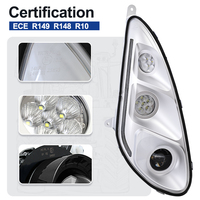 Phare LED pour tracteur ECE R149 100W pour New Holland T7.210 82037492 82037494