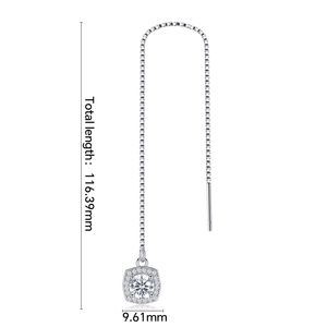 Squisito nuovo stile in ottone nappine orecchini con zircone semplice moda gioielli orecchino per le signore - Product Image 6