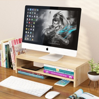 Support d'ordinateur de bureau pour bricolage, étagère de base de stockage pour moniteur, rehausseur de hauteur, vente en usine