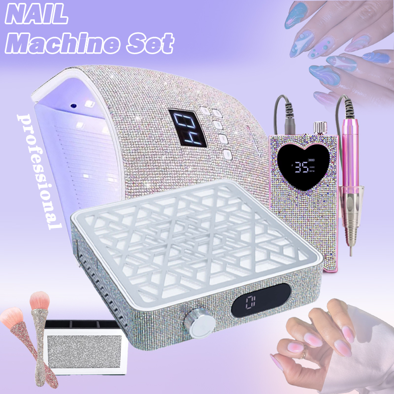 ensemble de clous en diamant