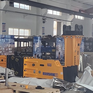 Martillo Hidráulico SOOSAN SB 100 Tipo Caja para Excavadora de 25-30 Toneladas, Motor de Primera Calidad (Motor/Cuerpo Principal), 1 Año de Garantía - Product Image 1