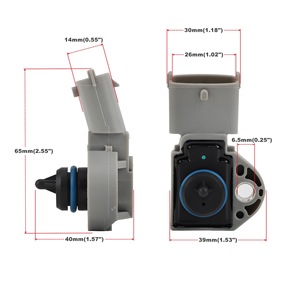 เซ็นเซอร์วัดแรงดัน 0261230239 สำหรับวอลโว่ แบบเกลียวติดตั้ง วัสดุ ABS ชนิด Piezoresistive - Product Image 1
