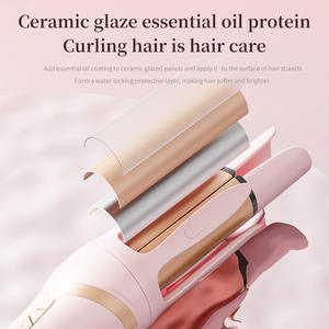 Rizador de Pelo Automático Giratorio de 32 mm con Iones Negativos, Rizador de Pelo Eléctrico para Ondas Grandes, Plancha y Rizador de Pelo - Product Image 5