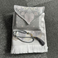Tapis de prière de voyage de qualité supérieure à motif personnalisé avec sac de poche portable