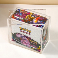 Boîte de protection magnétique en acrylique pour Elite Trainer Box, étui transparent pour cartes TCG, écologique, portable, amovible, ETB