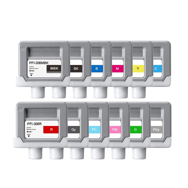 For Canon PFI-306 PFI306 PFI 306 Pigment Ink Cartridge for Canon IPF8300 IPF8400 IPF9400 IPF8300S IPF 9400S 8400SE 8400S Printer