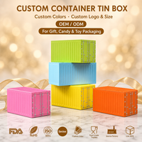 Boîte en carton personnalisée pour conteneur d'expédition, empilable avec nervures ondulées pour emballage cadeau, bonbons, jouets, logo personnalisé OEM ODM