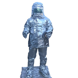 Combinaison ignifuge et isolante thermiquement, résistante aux hautes températures, combinaison isolante thermiquement en deux pièces - Product Image 1