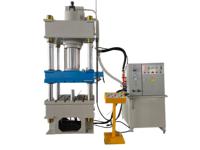 Presse hydraulique à trois tiges et quatre colonnes 200T, machine multifonctionnelle d'extrusion à froid et de forgeage à chaud