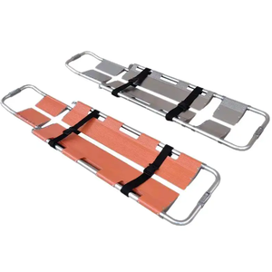 Camilla plegable de aleación de aluminio de alta calidad, camilla de rescate para equipos médicos - Product Image 2