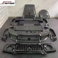 Kit carrosserie en fibre de carbone sèche de nouvelle conception pour Benz Classe G W464 G63 AMG G350 G400 G550, mise à niveau vers le modèle 2025 W465 B-Brabus
