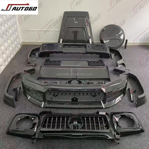 Kit carrosserie en fibre de carbone sèche de nouvelle conception pour Benz Classe G W464 <span class=keywords><strong>G63</strong></span> <span class=keywords><strong>AMG</strong></span> G350 G400 G550, mise à niveau vers le modèle 2025 W465 B-<span class=keywords><strong>Brabus</strong></span> - Product Image 2