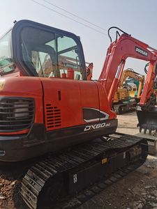 DOOSAN DX60-9C Crawler Backhoe DX60 Digging Method Backhoe Small Backhoe and Crawler Mini Hydraulic Excavator - Product Image 3