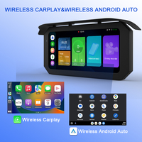 Navegador GPS para Motocicleta con Pantalla IPS HD de 6.25 Pulgadas, Resistente al Agua IP67, Inalámbrico, Android Auto, Carplay Portátil