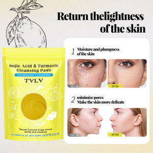 Sâu mặt làm sạch phù hợp với cho tất cả các loại da nhẹ không gây kích ứng Kojic axit nghệ làm sạch miếng đệm - Product Image 3