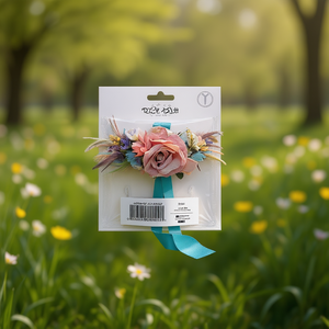 Cintura con Fiori di Nastro Angelina 4Cm Stile Bohémien per Donne Accessorio di Moda - Product Image 2