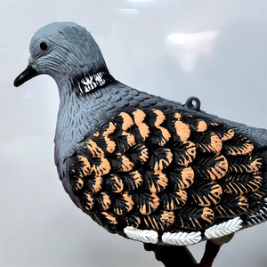 Appât de simulation transfrontalier pour colombes, pigeons et colombes-vertes, en plastique, style européen, pour la chasse en extérieur, la décoration de jardin et comme accessoire de tir - Product Image 3