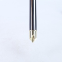 Fraise à chanfreiner en carbure à 3 dents pour débavurage et brisage de chants, outil de chanfreinage non standard, personnalisé en usine
