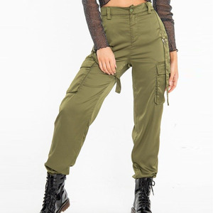 Pantaloni Donne Harem Casuale <span class=keywords><strong>Cargo</strong></span> Hip Hop delle Donne Pantaloni Lunghi Sciolti - Product Image 2