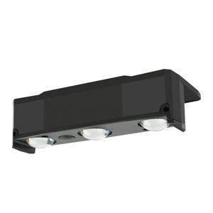 โคมไฟโซลาร์เซลล์ LED ไฟส่องขั้นบันไดกลางแจ้งแบบกันน้ำ ไฟติดรั้วผนัง LED โซลาร์เซลล์ ไฟตกแต่งทางเดินบันได ไฟตกแต่งรั้ว - Product Image 1