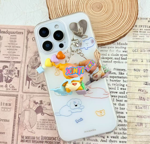 Dễ thương Keychain túi Mặt dây chuyền điện thoại di động chuỗi sửa đổi bé dễ thương DIY <span class=keywords><strong>PVC</strong></span> đồ chơi - Product Image 4