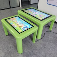 Mesa de Juego Interactiva Táctil Inteligente Multicolor con Tubos para Niños y Adolescentes, Uso Escolar y Doméstico, Personalizable con Altura Ajustable
