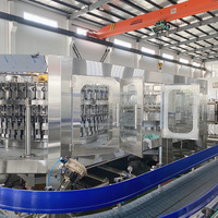 Ligne de production de boissons gazeuses, machine de mise en bouteille de soda/eau gazeuse, machine de remplissage de boissons gazeuses carbonatées
