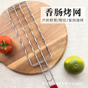 Pince de barbecue d'extérieur Yangjiang à long manche, antiadhésive, pour saucisses, outil de camping multifonctionnel - Product Image 5