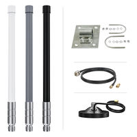 Antenne WiFi extérieure étanche 2.4G à gain élevé en fibre de verre verticale, antenne omnidirectionnelle en fibre de verre pour routeur AP et dispositif de réseau IoT