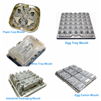 Moule à plateaux à œufs à bas prix, moule pour boîtes à œufs, moule pour plateaux en papier, pièces de machine pour plateaux à œufs en papier, haute qualité, prix abordable