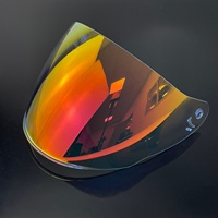 Visière de casque de moto pour casque demi-face LS2 OF608, en polycarbonate, accessoires de remplacement pour moto