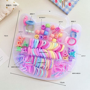 Set <span class=keywords><strong>de</strong></span> Accesorios para el Cabello <span class=keywords><strong>de</strong></span> Niñas, en Caja <span class=keywords><strong>de</strong></span> Regalo, <span class=keywords><strong>de</strong></span> Resina <span class=keywords><strong>de</strong></span> Poliéster y Plástico - Product Image 5