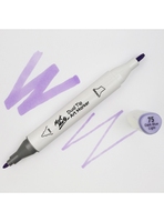 Marqueur d'art à double pointe Mont Marte - Lilas V5 - Stylo marqueur coloré - Marqueurs d'artiste à l'alcool