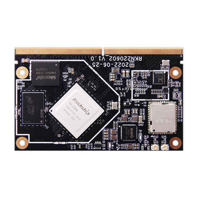Rockchip RK3568 SMARC System on Module Core Board Quad Cortex-A55 1 TOPS NPU Android 11 4K Development Board NVR