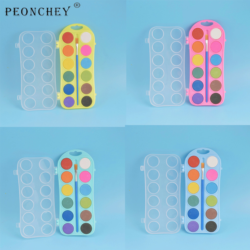 12 poudre de couleur (mélange)