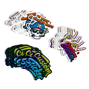 Custom UV Resistant Weatherproof Permanent Oil-based Adhesive Durable <strong>PVC</strong> Vinyl <strong>Sticker</strong> Printing Die Cut Logo Custom <strong>Stickers</strong> - Product Image 4
