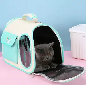 Bán buôn mèo Crossbody Túi với sự thay đổi Pad vật nuôi tàu sân bay Nguồn cung cấp dễ thương Kitty Puppy Mang túi xách