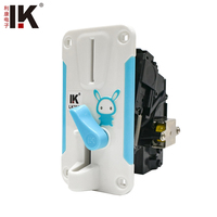 Vente en gros LK790 Petit mécanisme électronique de sélection de pièces de monnaie avec cadre lumineux LED motif lapin de dessin animé pour jeux à monnayeur