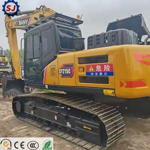 En stock, excavatrice hydraulique SANY SY215C d'occasion, 22 tonnes, haute performance, SY225C SY235C SY265C, équipement de travaux publics - Product Image 2