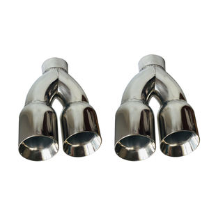 Sistema di scarico delle punte del silenziatore di prezzo all'ingrosso per l'oem di <span class=keywords><strong>Logo</strong></span> di scarico inossidabile dell'acciaio <span class=keywords><strong>VW</strong></span> - Product Image 4