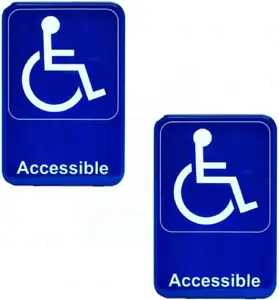 定制安全标志残疾人停车交通标志慢速驾驶轮椅标志板