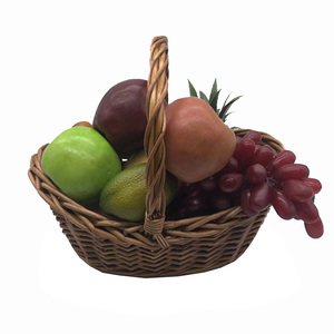 Keranjang Anyaman Pegangan Rotan Laris Manis untuk Menyimpan Buah, Sayur, dan Piknik, Berkualitas Food Grade - Product Image 3