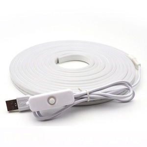 <span class=keywords><strong>2025</strong></span> không thấm nước IP68 Led Neon dây ánh sáng trang trí Neon Flex màu xanh màu xanh lá cây DC5V 2835 6*12 mét tùy chỉnh neon ánh sáng - Product Image 2