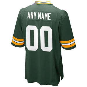 Livraison directe broderie Green Bay Packerses maillot de football américain Josh Jacobs Doubs Tucker Kraft maillots d'uniforme de football - Product Image 2